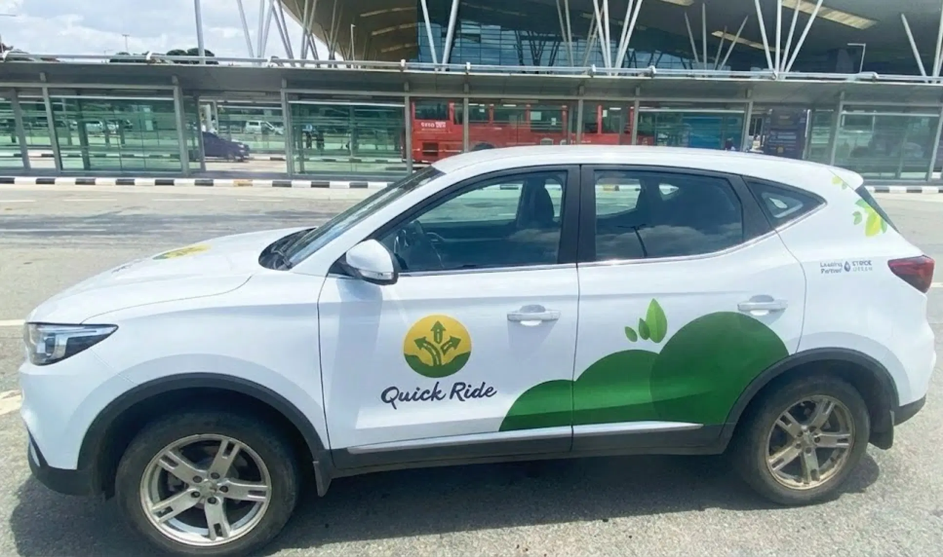 An electric commercial vehicle financed through NexxGro in daily operation