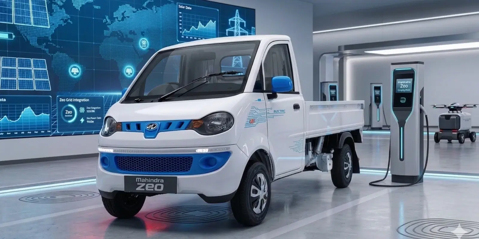 Mahindra ZEO V2 DV — Purpose-Built, Smart Electric Cargo