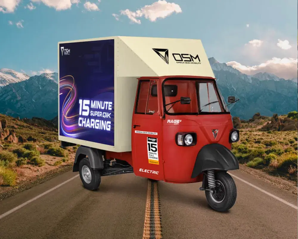 Omega Seiki Mobility Rage+Qik — Unleash the Future with Rage+Qik