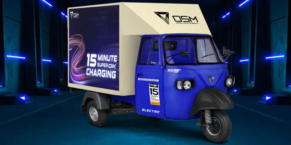 Omega Seiki Mobility Rage+Qik — Comfort and Capabilities with Rage+Qik